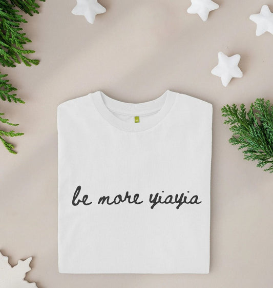 be more yiayia mens t-shirt